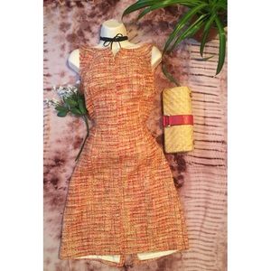 Talbots Sunshine Tweed Stealth Dress